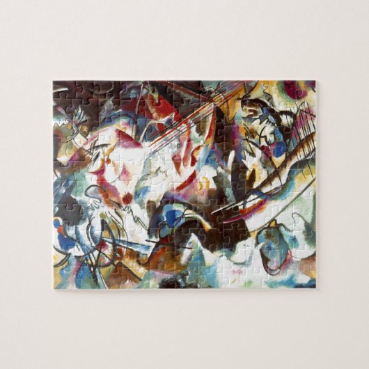 Abstrakte Zusammensetzung Kandinsky VI Puzzle (Horizontal)