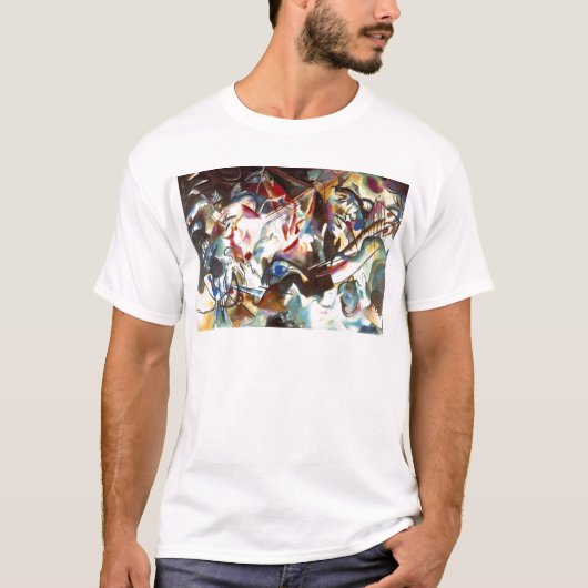 Abstrakte Zusammensetzung Kandinsky VI T-Shirt (Vorderseite)