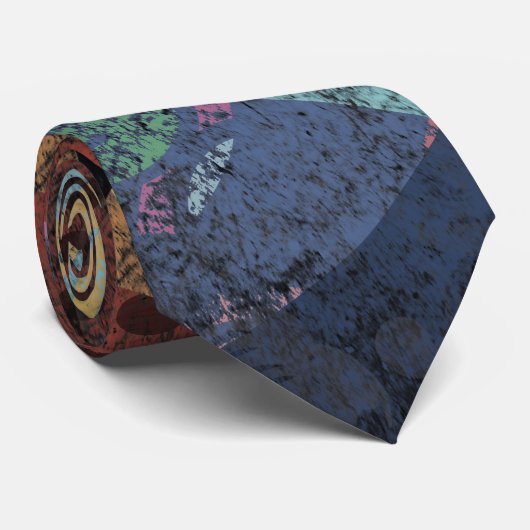 abstrakte Zusammensetzung Krawatte (Gerollt)