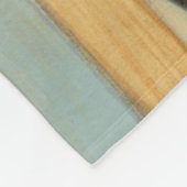 Abstrakte Zusammensetzung mit gedämpften Farben Fleecedecke (Ecke)