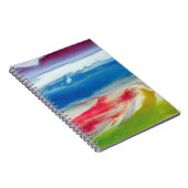 Abstrakte Zusammensetzung Notizblock (Rechte Seite)