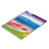 Abstrakte Zusammensetzung Notizblock (Linke Seite)