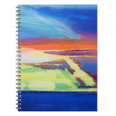 Abstrakte Zusammensetzung Notizblock (Vorderseite)