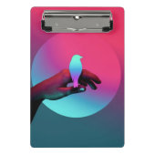 Abstrakte Zwischenablage Mini Klemmbrett (Vorderseite)