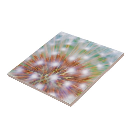 Abstrakten Kronenkopf Fliese (Seite)