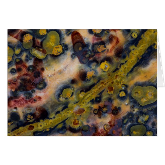 Abstrakten nahen bis zum Ocean Jasper (Vorderseite (Horizontal))