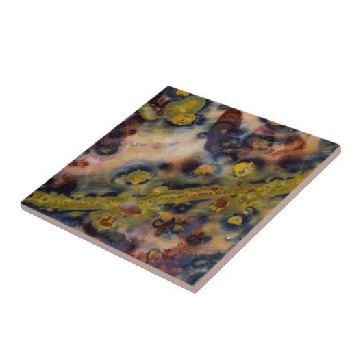 Abstrakten nahen bis zum Ocean Jasper Fliese (Seite)