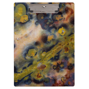 Abstrakten nahen bis zum Ocean Jasper Klemmbrett