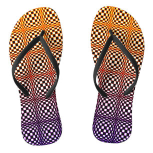 Abstrakten Quadrate 3 Badesandalen