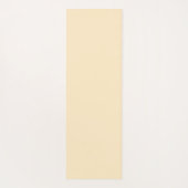 Abstrakter 70er Retro Orange Blue Wavy Strip Muste Yogamatte (Rückseite)