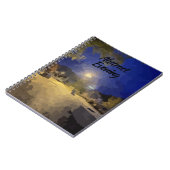 Abstrakter Abend Notizblock (Linke Seite)