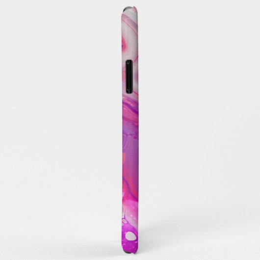 Abstrakter Acrylputz Case-Mate iPhone Hülle (Hinten/Rechts)