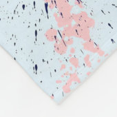 Abstrakter Adler Fleecedecke (Ecke)