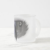 Abstrakter Adler mit Mattierter Tasse (VorderseiteRechts)