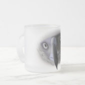 Abstrakter Adler mit Mattierter Tasse (Vorderseite Links)