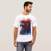 Abstrakter Adler T-Shirt (Vorne ganz)