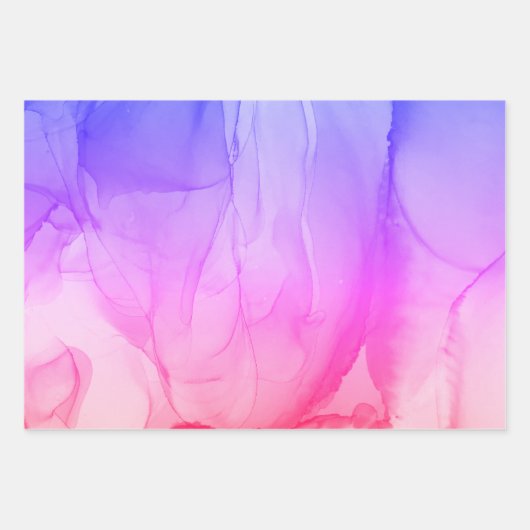 Abstrakter Alkohol am liebsten Geschenkpapier Set (Vorderseite 3)