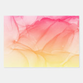 Abstrakter Alkohol am liebsten Geschenkpapier Set (Vorderseite 2)