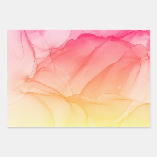 Abstrakter Alkohol am liebsten Geschenkpapier Set (Vorderseite 2)