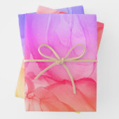 Abstrakter Alkohol am liebsten Geschenkpapier Set (Beispiel)