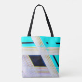 Abstrakter, alter Grunge-Hintergrund mit hellen Fa Tasche (Rückseite)