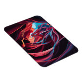 Abstrakter Antelope Canyon Arizona Magnet (Rechte Seite)