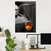 abstrakter antiker Grill Poster (Heimbüro)