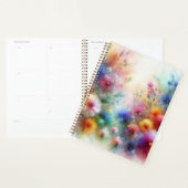 Abstrakter Aquarell-Blumenprint Planer (Anzeige)