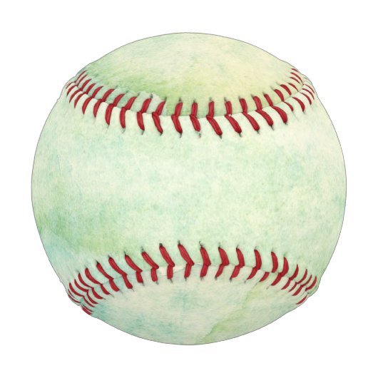 Abstrakter Aquarellhintergrund 2 Baseball (Rückseite)