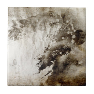 Abstrakter Aquarellhintergrund auf Grunge-Papier Fliese