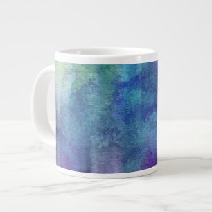 abstrakter Aquarellhintergrund auf Papier 2 Jumbo-Tasse