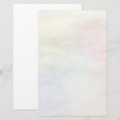 abstrakter Aquarellhintergrund auf Papier 3 (Vorne/Hinten)