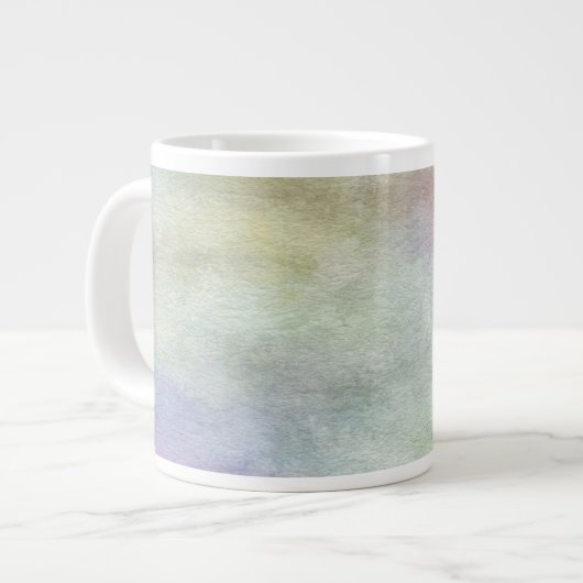 abstrakter Aquarellhintergrund auf Papier 3 2 Jumbo-Tasse (Vorderseite Links)