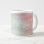 abstrakter Aquarellhintergrund auf Papier 3 2 Jumbo-Tasse (Vorderseite Rechts)