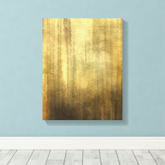 abstrakter Aquarellhintergrund auf Papier 3 Leinwanddruck (Insitu (Holzboden))