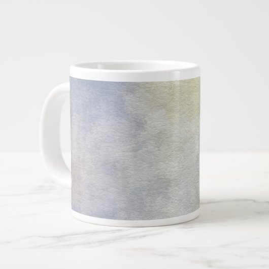 abstrakter Aquarellhintergrund auf Papier 4 2 Jumbo-Tasse (Vorderseite Links)