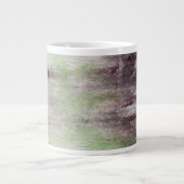 abstrakter Aquarellhintergrund auf Papier Jumbo-Tasse (Vorderseite)