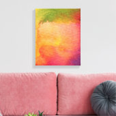 Abstrakter Aquarellhintergrund Leinwanddruck (Insitu (Wohnzimmer))