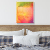 Abstrakter Aquarellhintergrund Leinwanddruck (Insitu (Schlafzimmer))