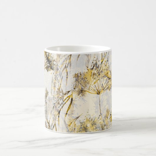 Abstrakter Aquarellhintergrund: Leuchter, Wacholde Kaffeetasse (Mittel)