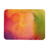 Abstrakter Aquarellhintergrund Magnet (Horizontal)