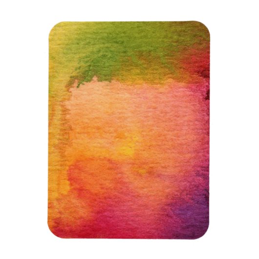 Abstrakter Aquarellhintergrund Magnet (Vertikal)