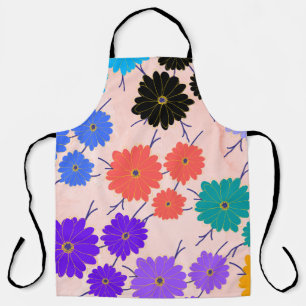 Abstrakter Aquarellhintergrund mit Blume Schürze