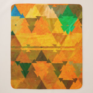 Abstrakter Aquarellhintergrund. Ölmalerei Sherpadecke