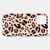 Abstrakter Aquarellleopard. Muster Case-Mate iPhone Hülle (Rückseite (Horizontal))