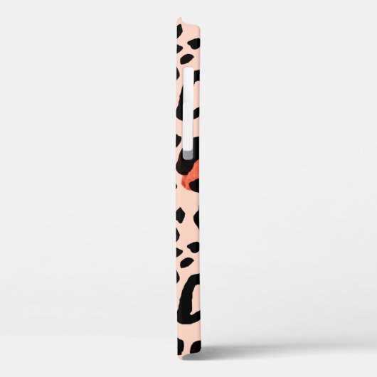 Abstrakter Aquarellleopard. Muster Case-Mate iPhone Hülle (Rückseite / Links)