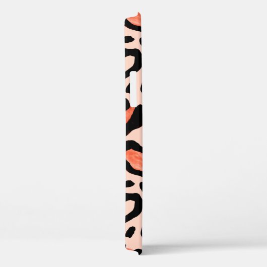 Abstrakter Aquarellleopard. Muster Case-Mate iPhone Hülle (Rückseite / Rechts)