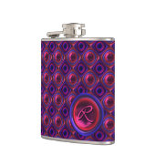 Abstrakter Art. 101 Wrapped Flask Flachmann (Links)
