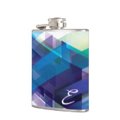 Abstrakter Art. 105 Wrapped Flask Flachmann (Links)