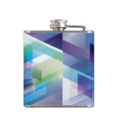 Abstrakter Art. 105 Wrapped Flask Flachmann (Rückseite)